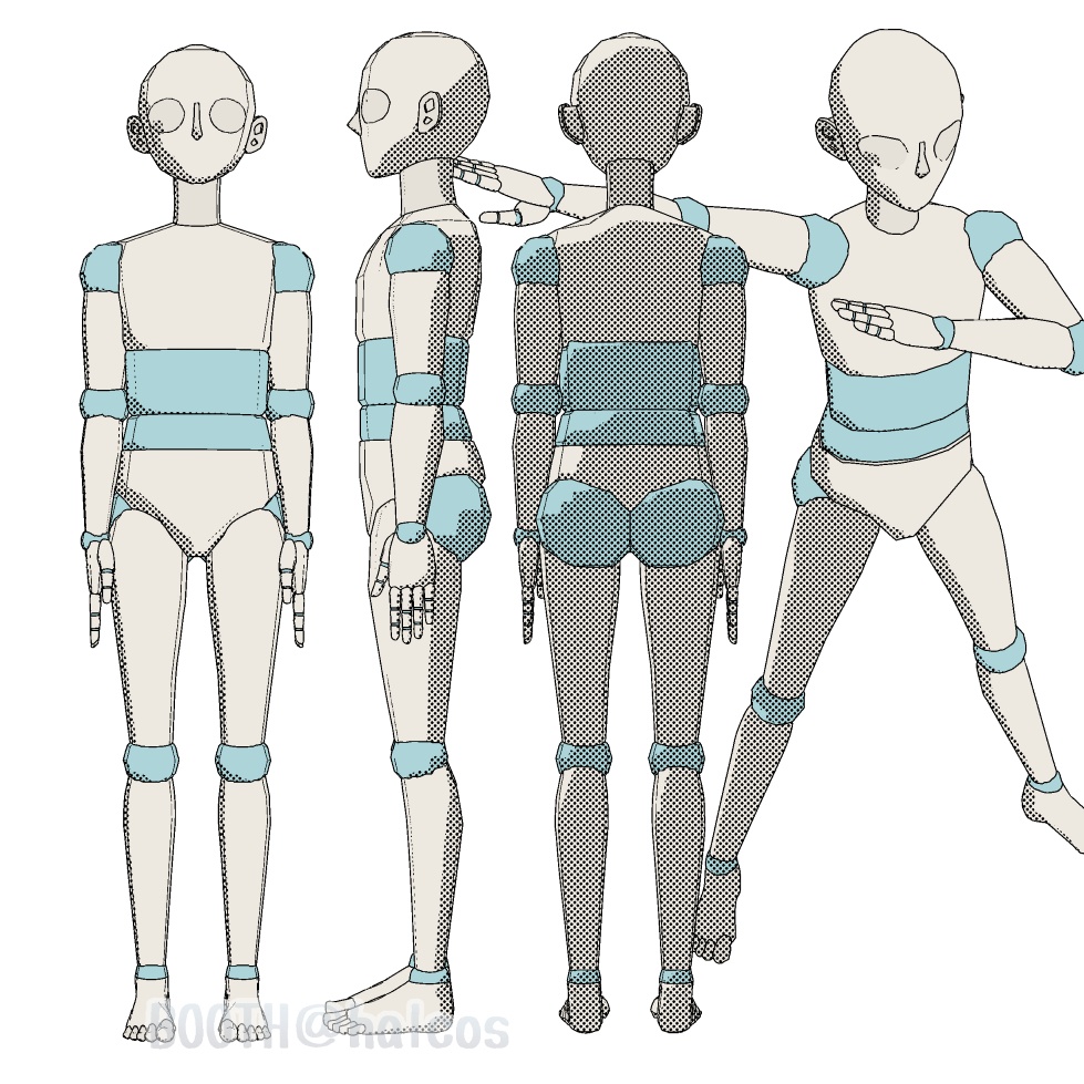 【3D】アタリ用/体/10才/140㎝