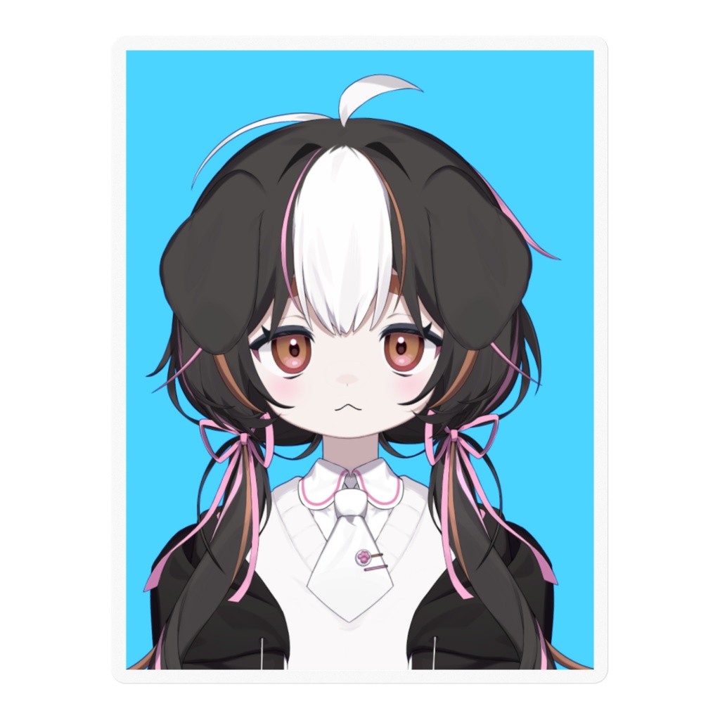 正しい証明写真のステッカー