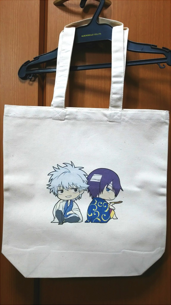 銀魂 銀高 高銀 トートバッグ Jacowl Booth