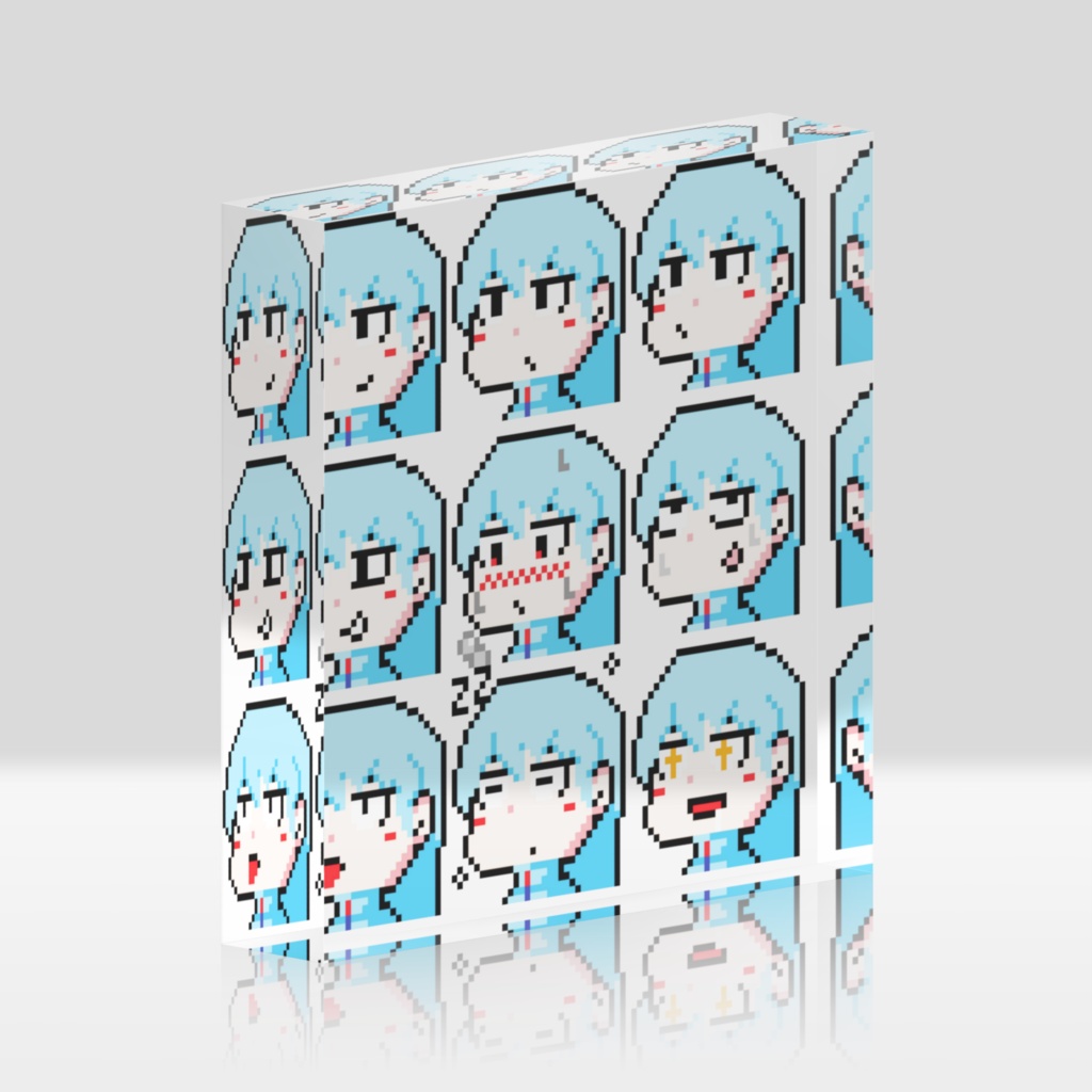 うちのこアクリルブロック