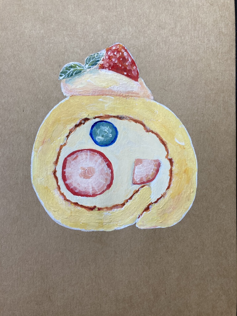 ロールケーキ　(原画)