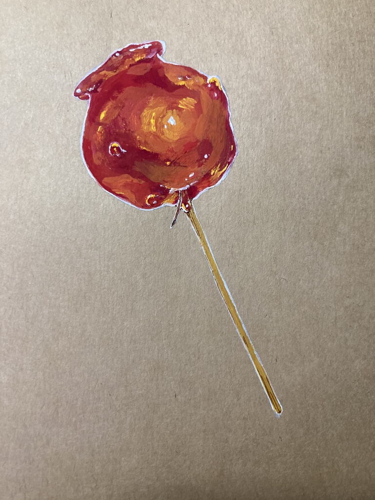 りんご飴2(原画)