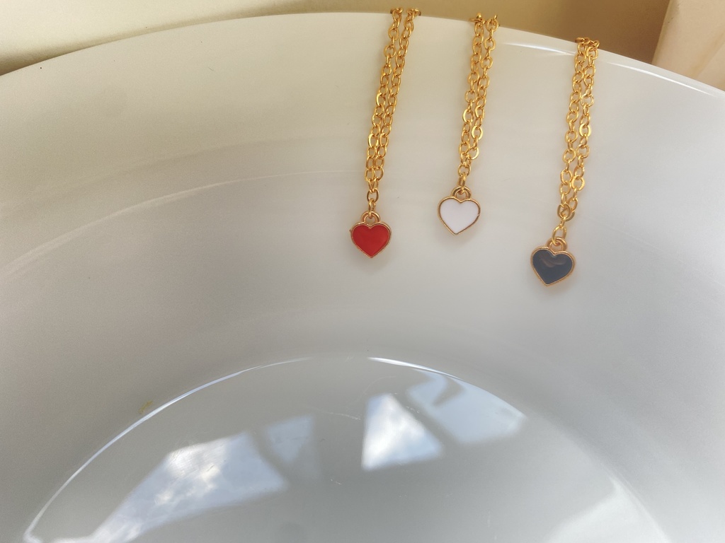 はーとのネックレス(新色追加しました)