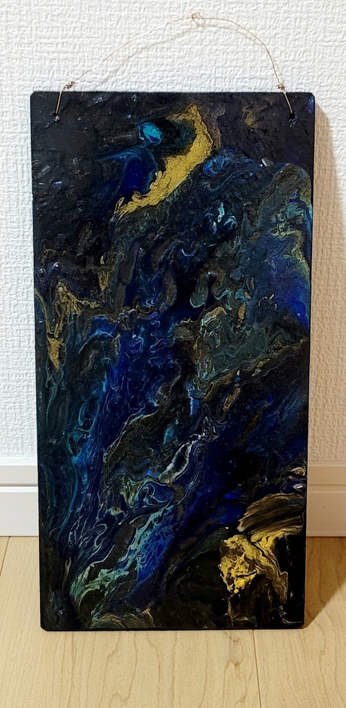 抽象画/フルイドアート/ *一点もの原画 「無題3」