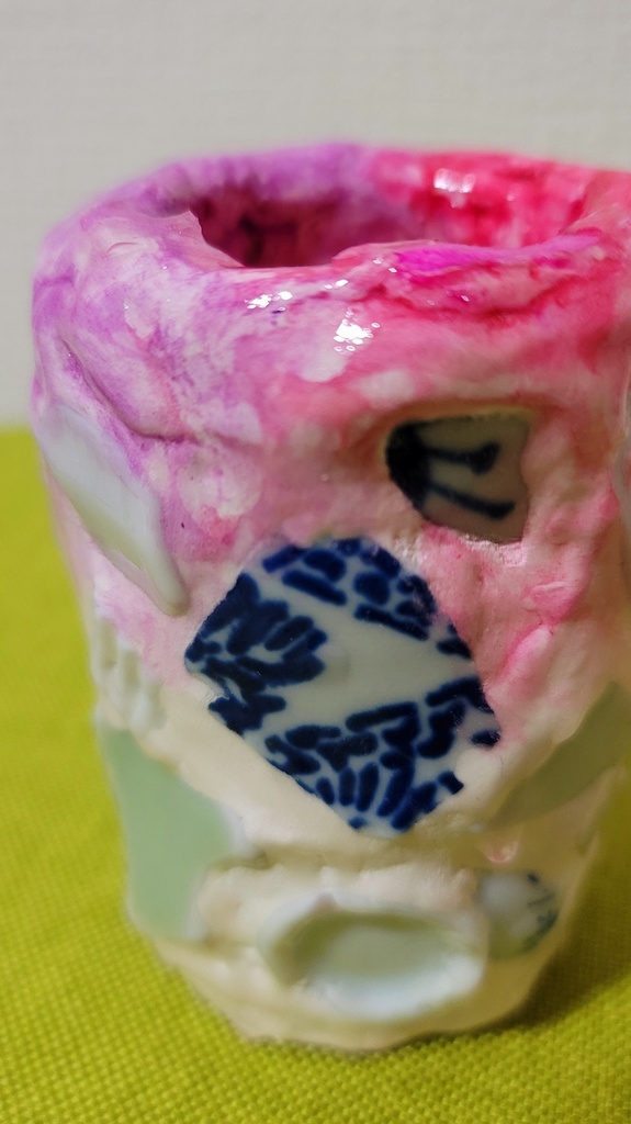 【一輪挿し】一点物 『フェイク土器シリーズ』