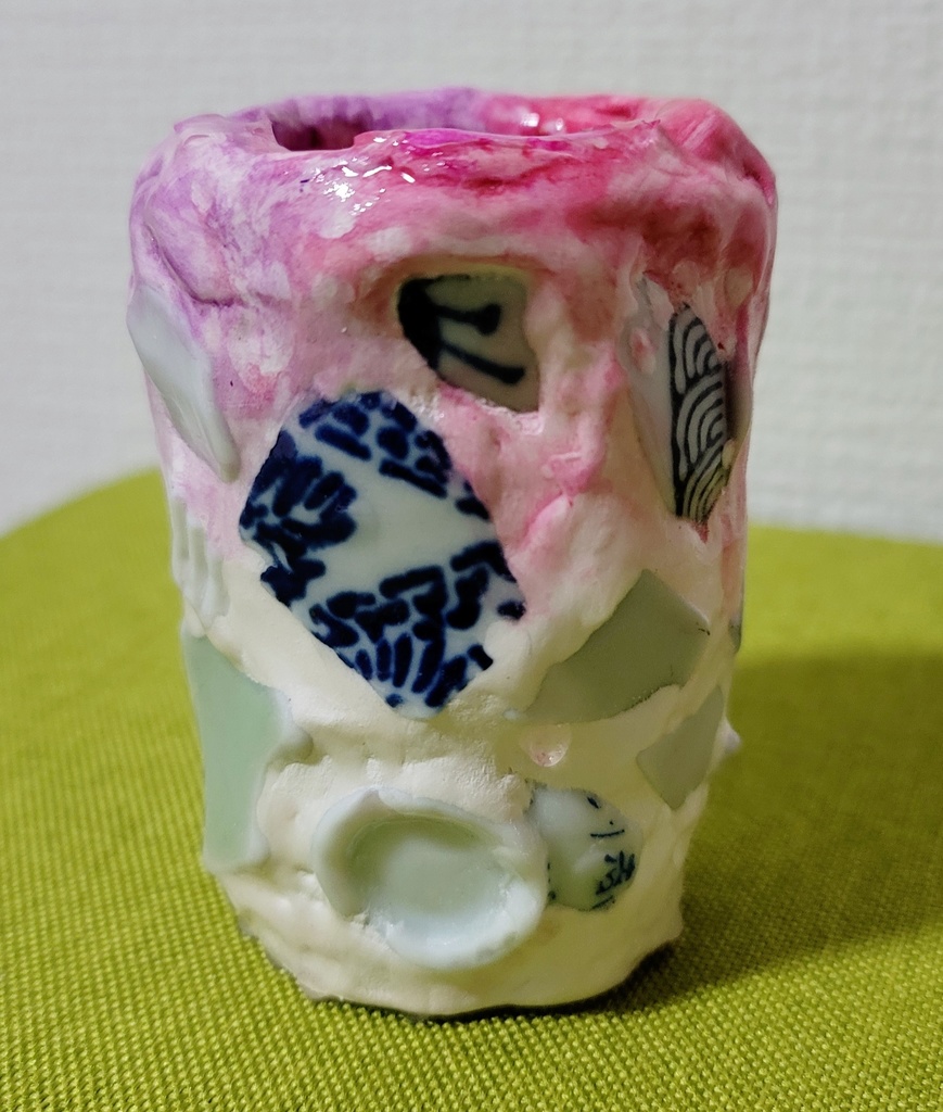 【一輪挿し】一点物 『フェイク土器シリーズ』