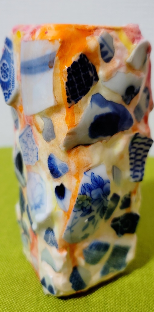 【一輪挿し】一点物 『フェイク土器シリーズ』