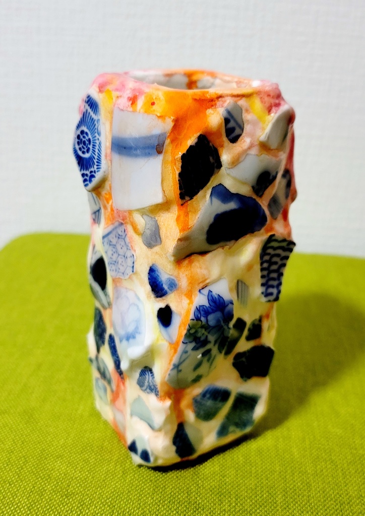 【一輪挿し】一点物 『フェイク土器シリーズ』