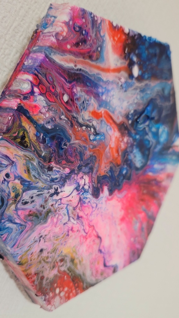 フルイドアート/一点物原画【かみさま】