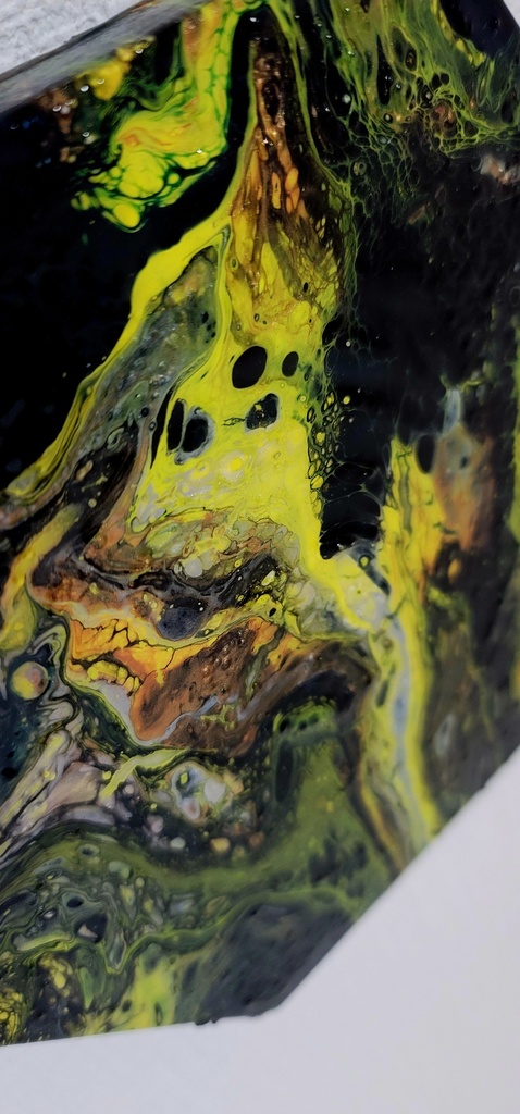 フルイドアート/一点物原画【遮断機】