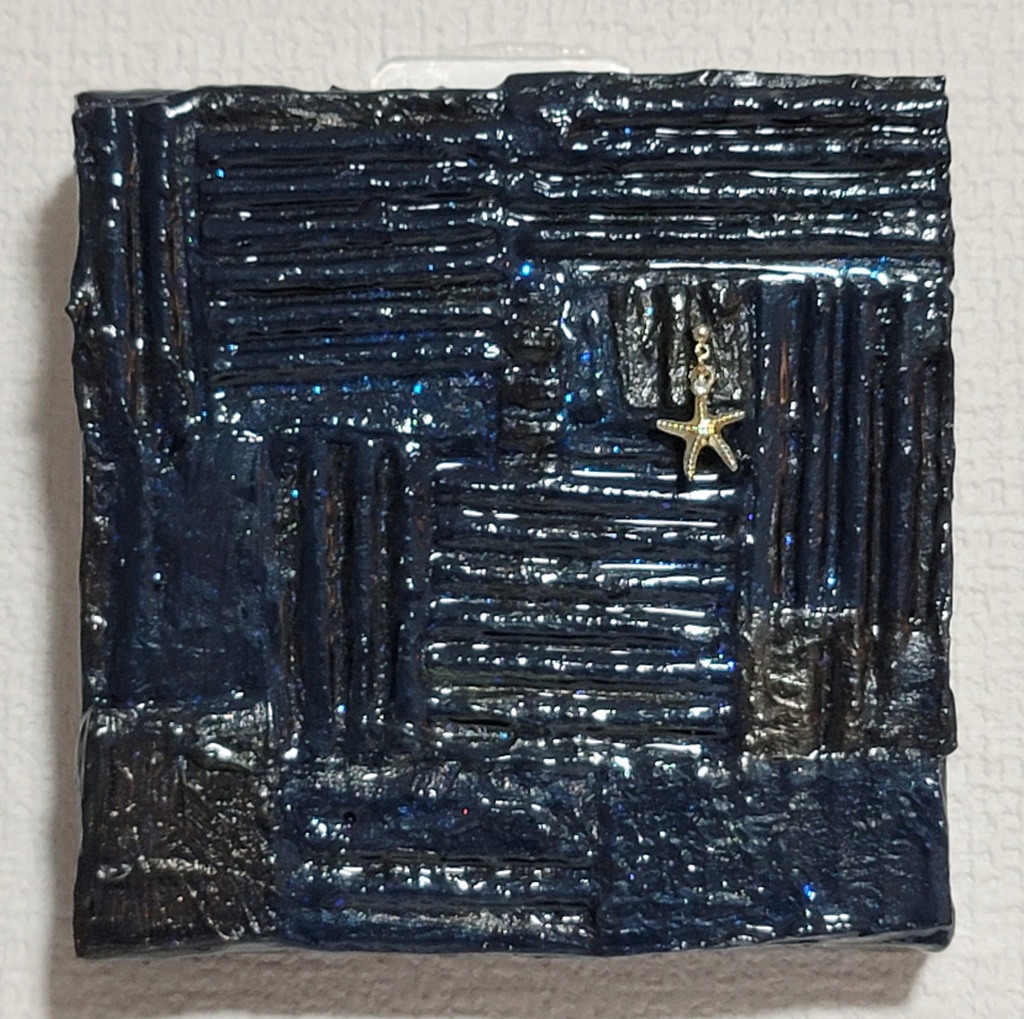一点物アート原画/海と星
