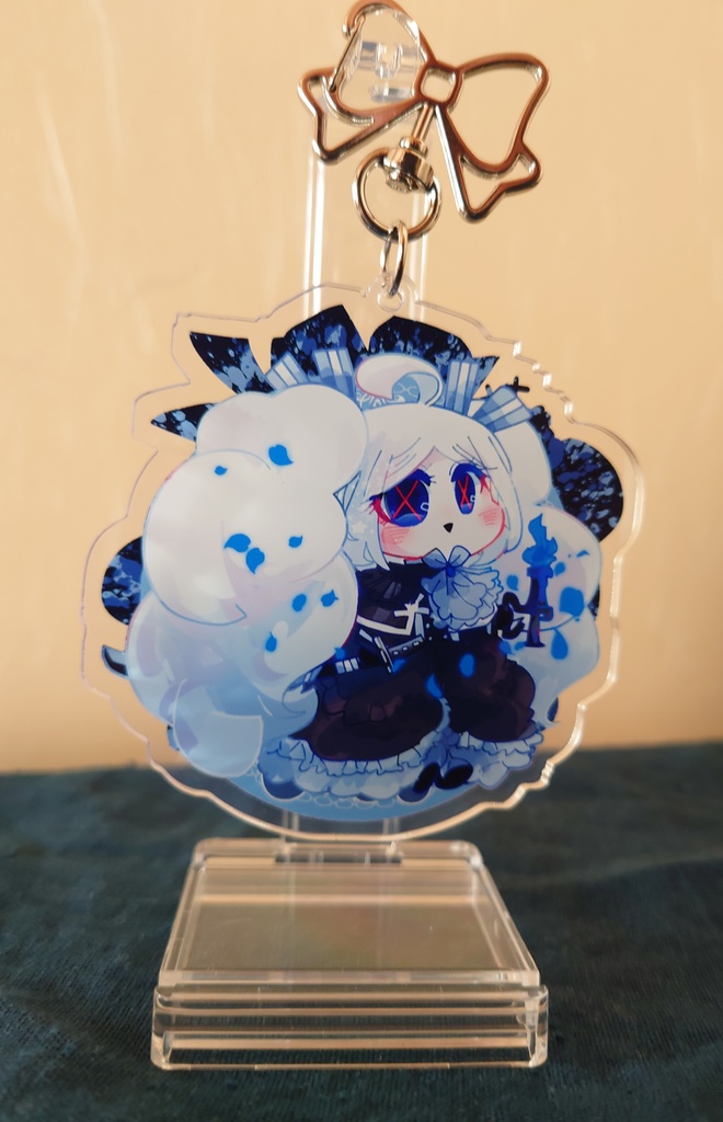 【受注】高校生創作+死神ちゃんアクリルキーホルダー