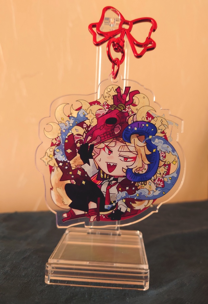 【受注】高校生創作+死神ちゃんアクリルキーホルダー