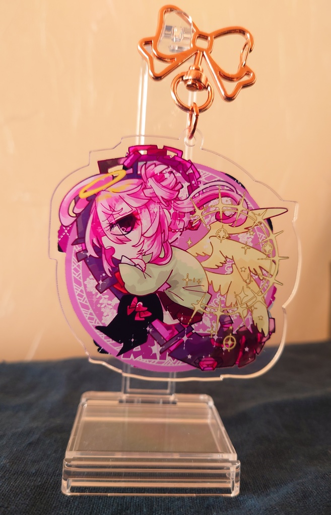 【受注】高校生創作+死神ちゃんアクリルキーホルダー