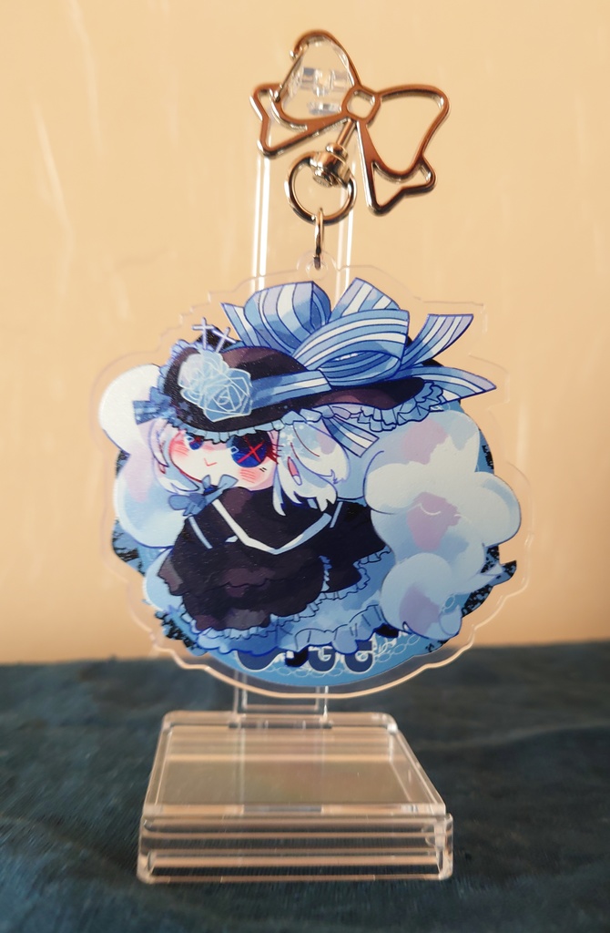 【受注】高校生創作+死神ちゃんアクリルキーホルダー