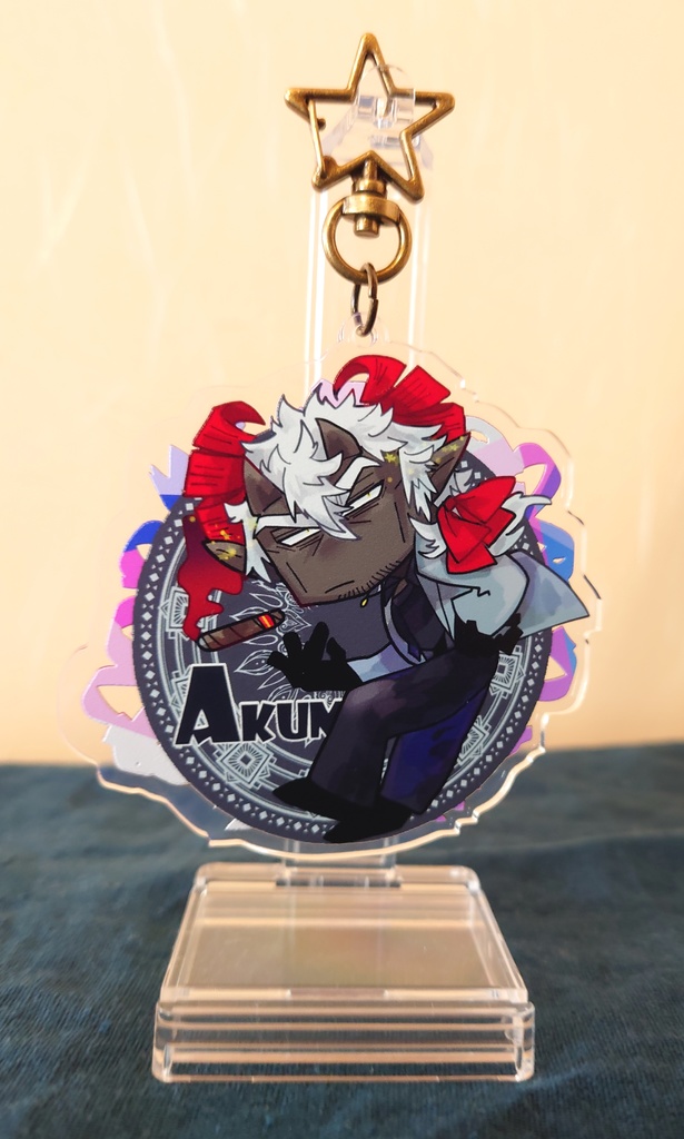 【受注】天使悪魔創作アクリルキーホルダー