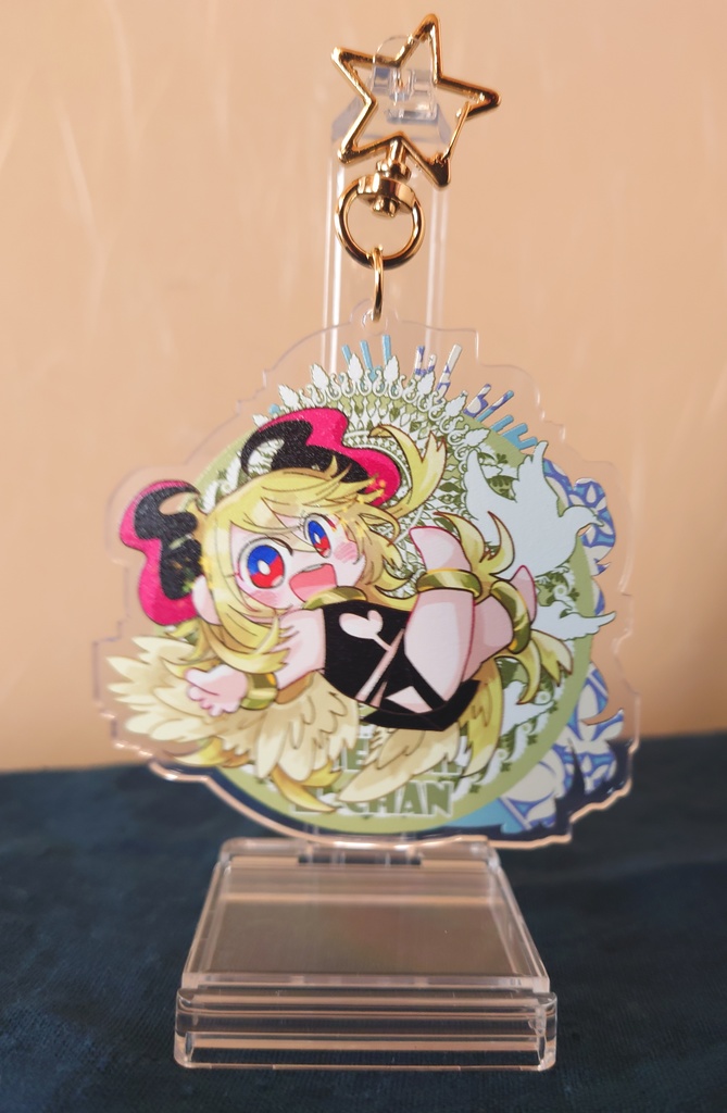 【受注】天使悪魔創作アクリルキーホルダー