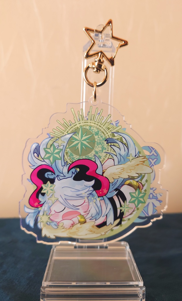 【受注】天使悪魔創作アクリルキーホルダー