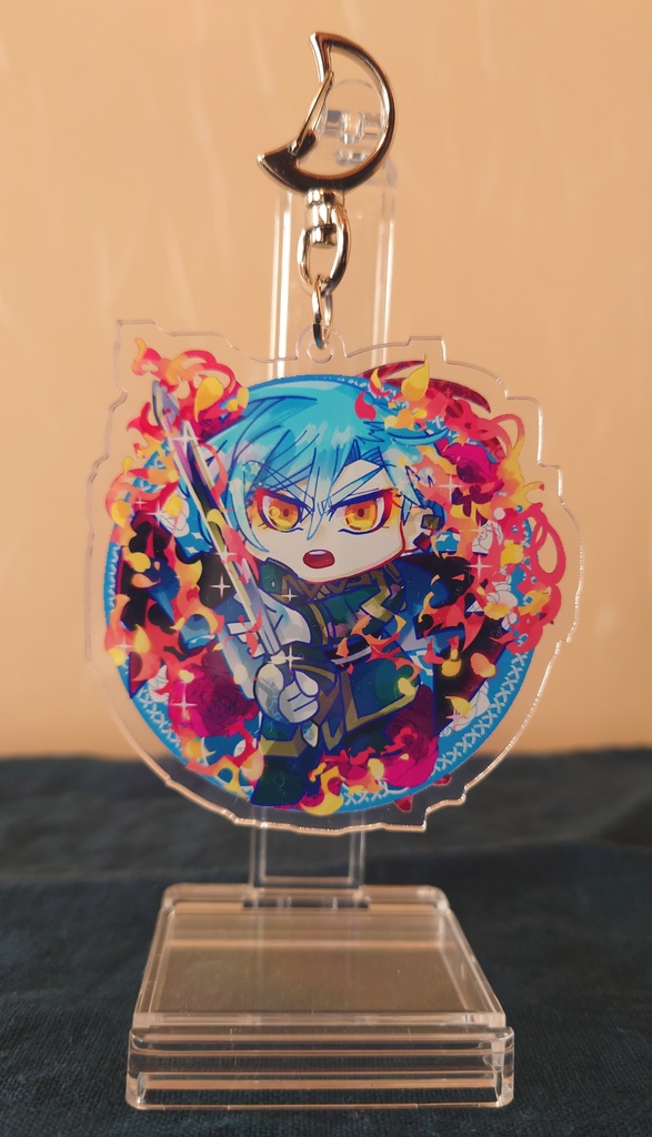 【受注】魔法使い創作(主人公側)アクリルキーホルダー
