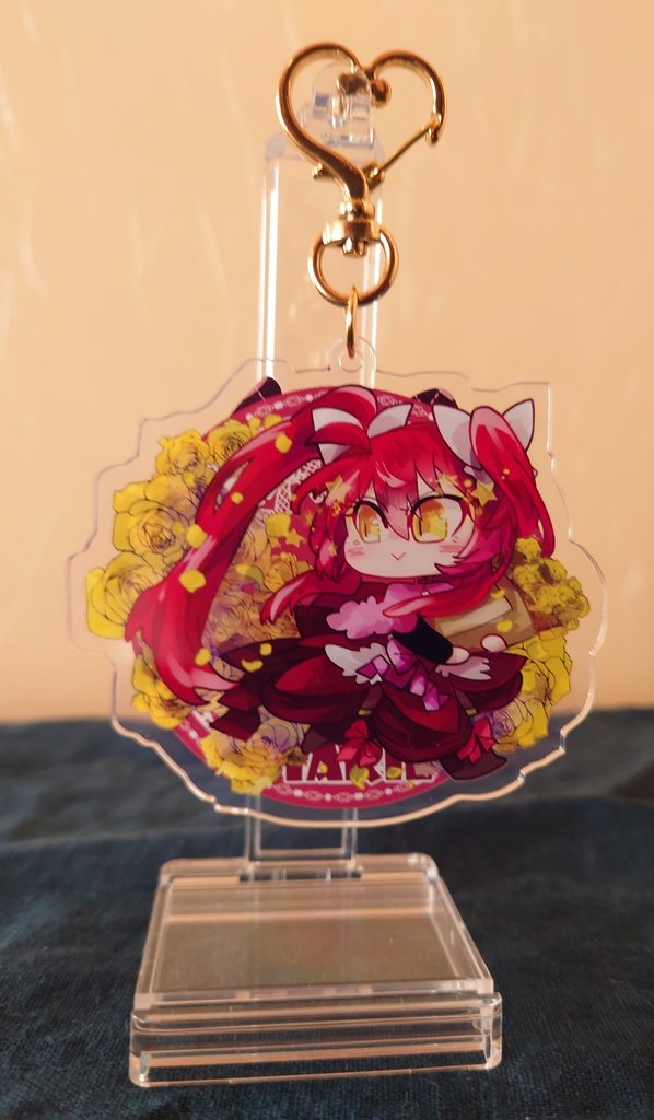 【受注】魔法使い創作(主人公側)アクリルキーホルダー