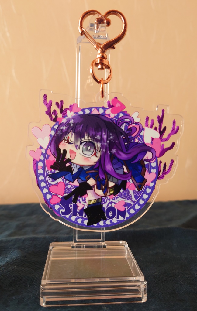 【受注】魔法使い創作(主人公側)アクリルキーホルダー