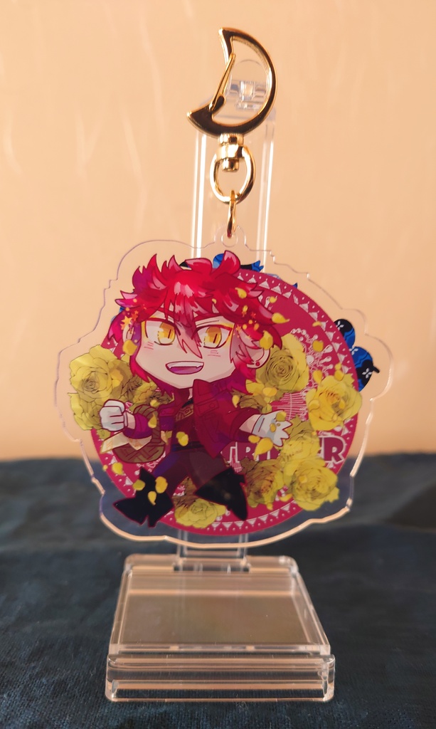 【受注】魔法使い創作(主人公側)アクリルキーホルダー