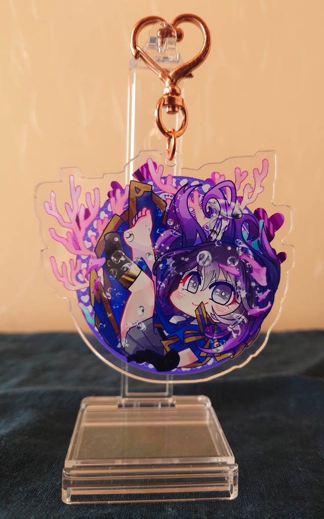 【受注】魔法使い創作(主人公側)アクリルキーホルダー