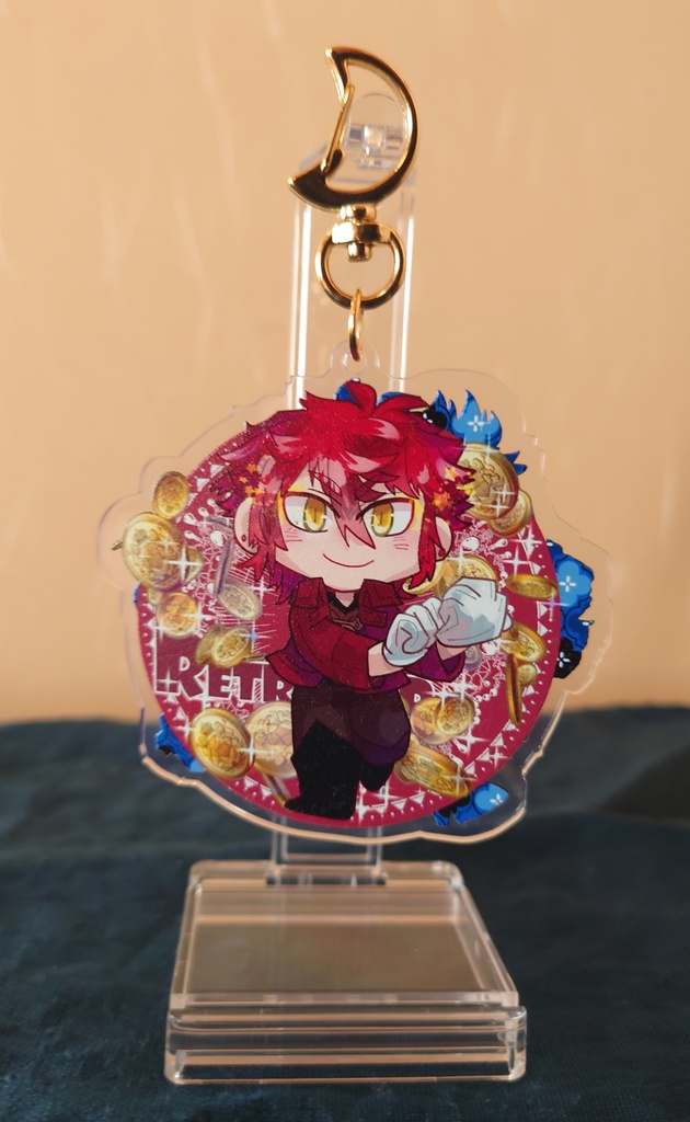 【受注】魔法使い創作(主人公側)アクリルキーホルダー