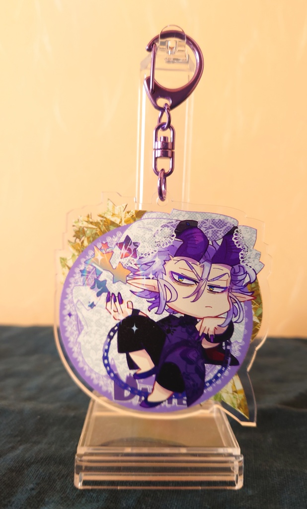 【受注】魔法使い創作(別勢力組)アクリルキーホルダー