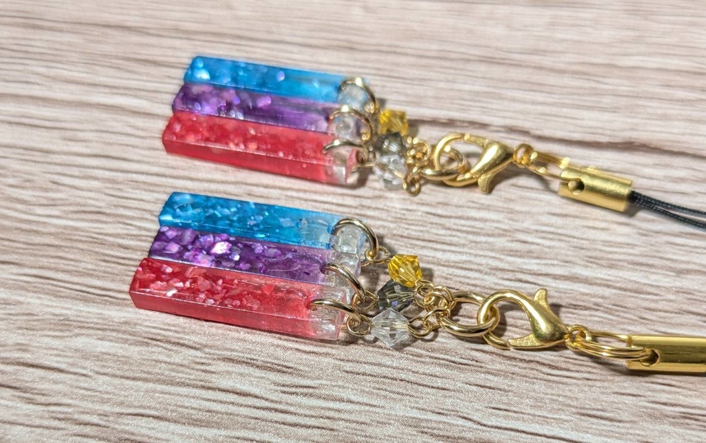 短冊カラーチャーム