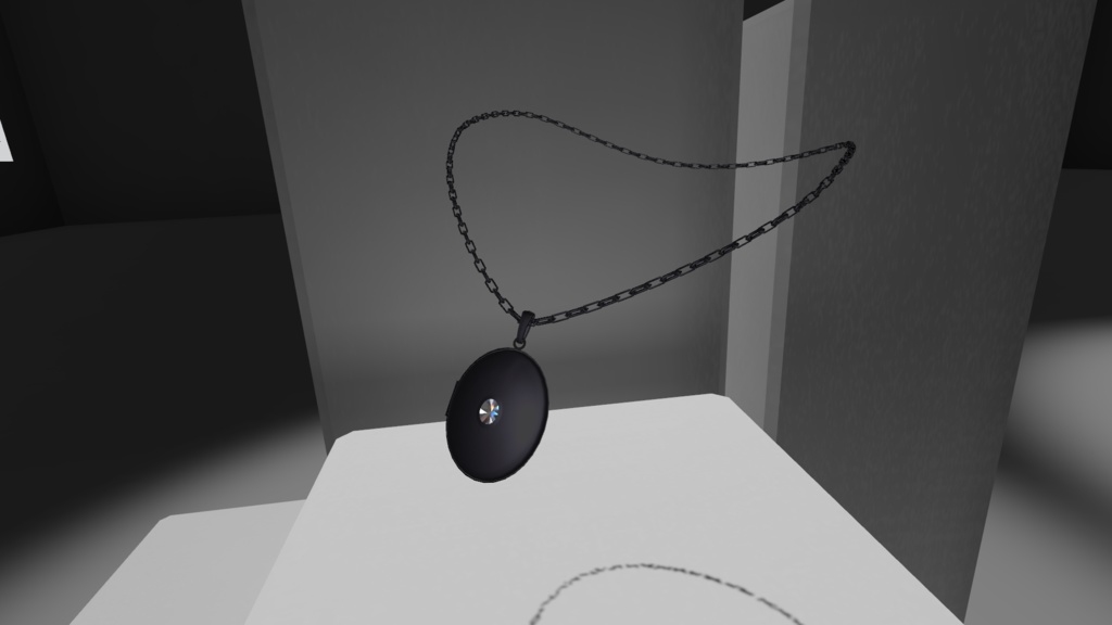 VRC用ロケットペンダント(写真が入れられます)