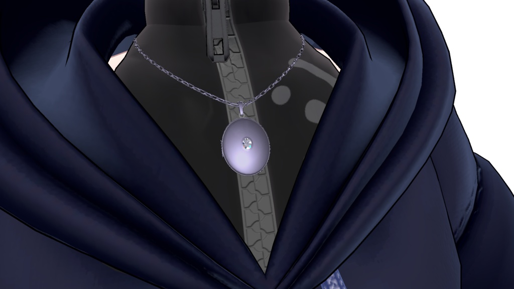 VRC用ロケットペンダント(写真が入れられます)