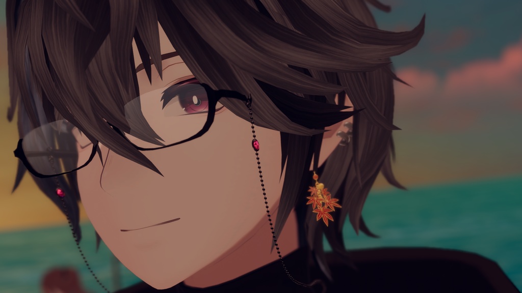 チェーン付き眼鏡(無料版あり)