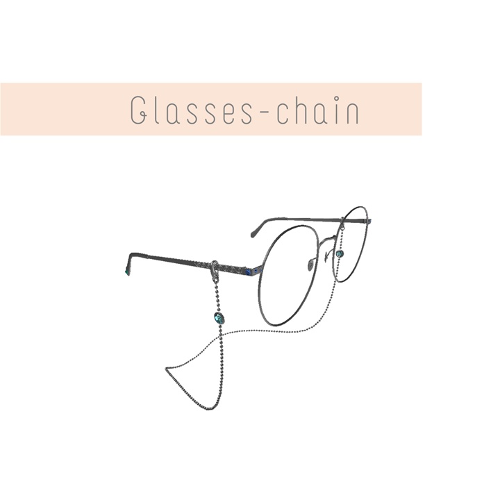 チェーン付き眼鏡（無料版あり）