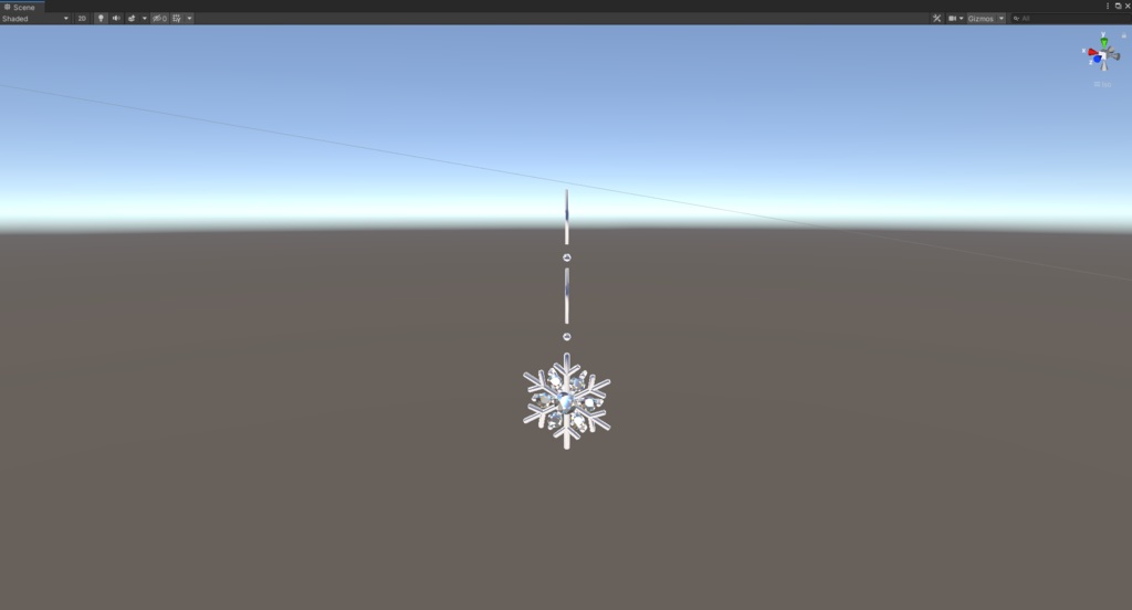 チェーン付き眼鏡用雪のアクセサリー(アクセサリー単体あり)