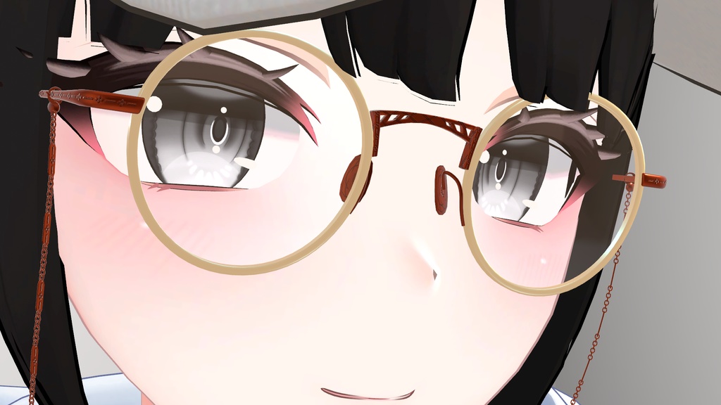 モダンレトロな丸眼鏡