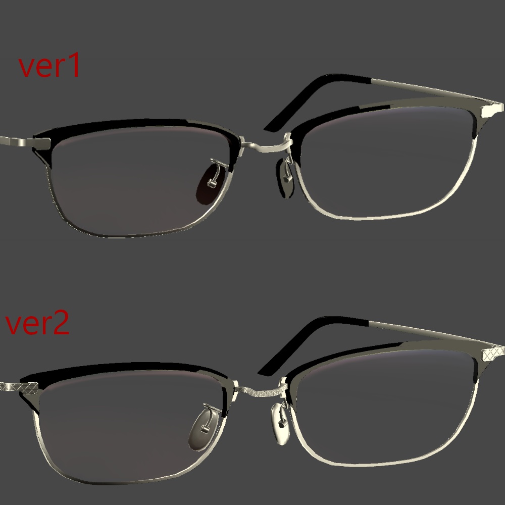 スクエア型眼鏡 HT-SQ 001