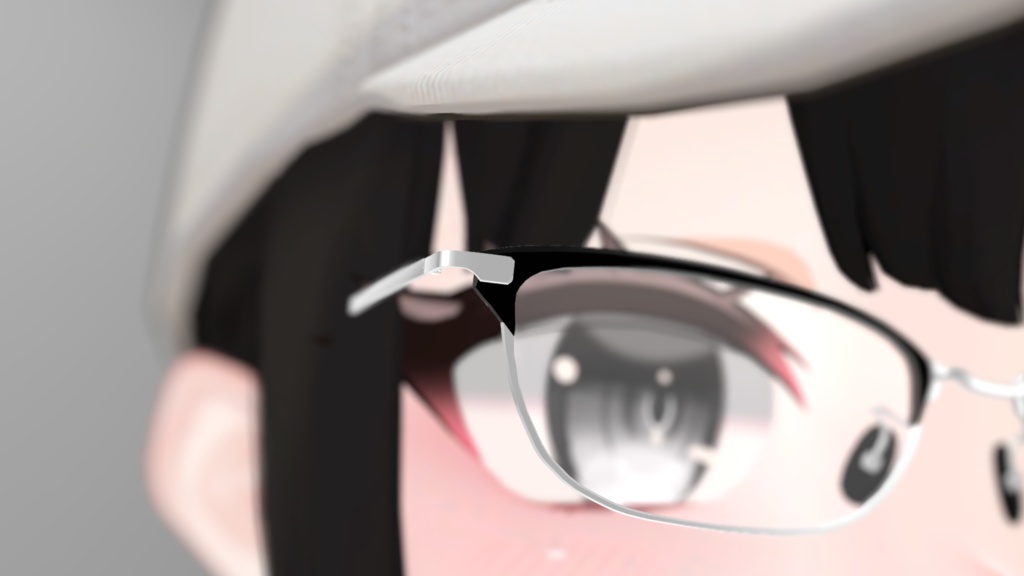 スクエア型眼鏡 HT-SQ 001