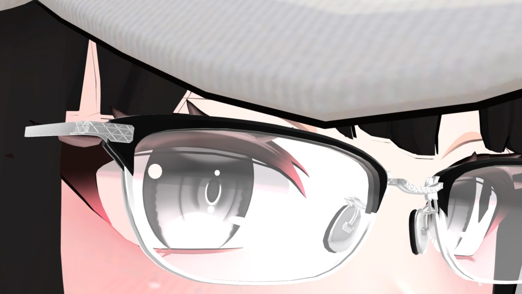 スクエア型眼鏡 HT-SQ 001