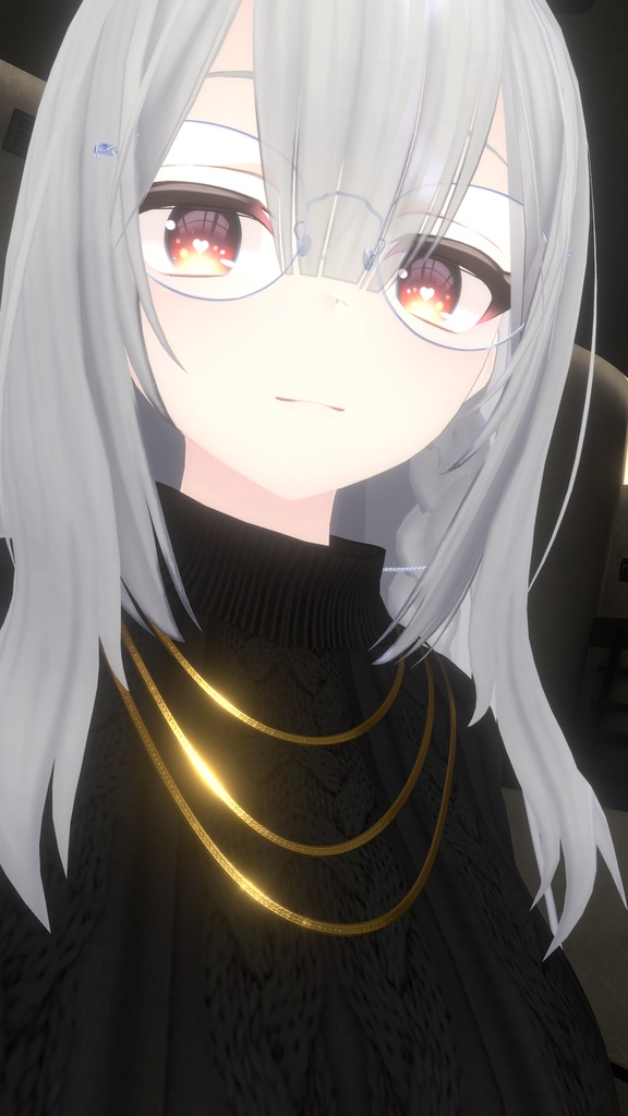 スネークチェーンのネックレス