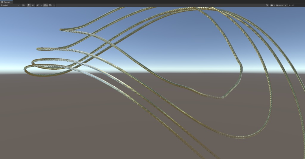 スネークチェーンのネックレス