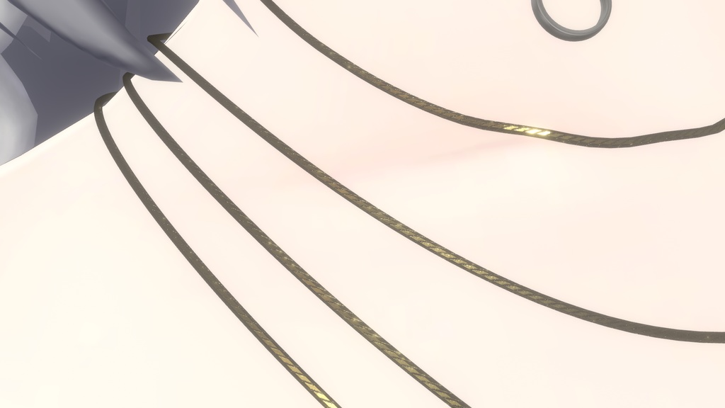 スネークチェーンのネックレス