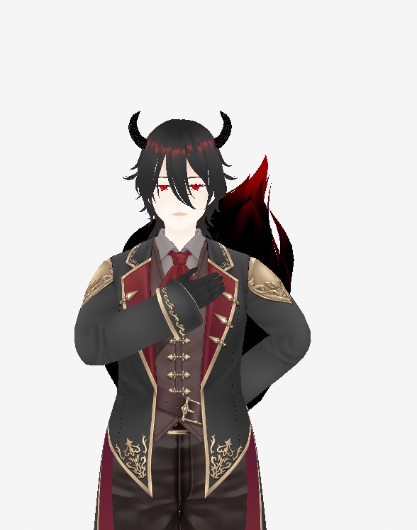 VRoid - Yokai Demon Male Model < FREE VRM >