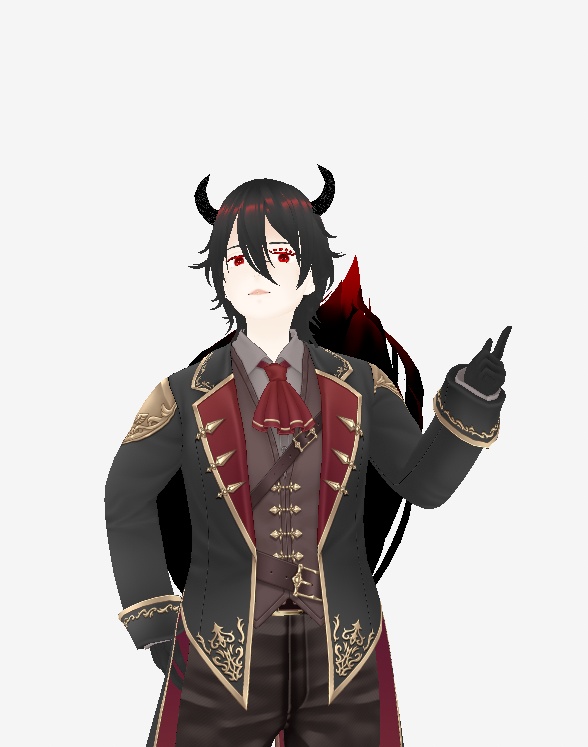 VRoid - Yokai Demon Male Model < FREE VRM >