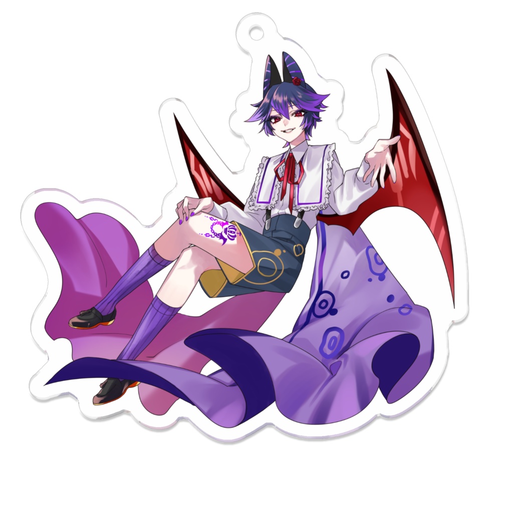 音森コウ/蒼波侠 ハロウィンアクリルキーホルダー