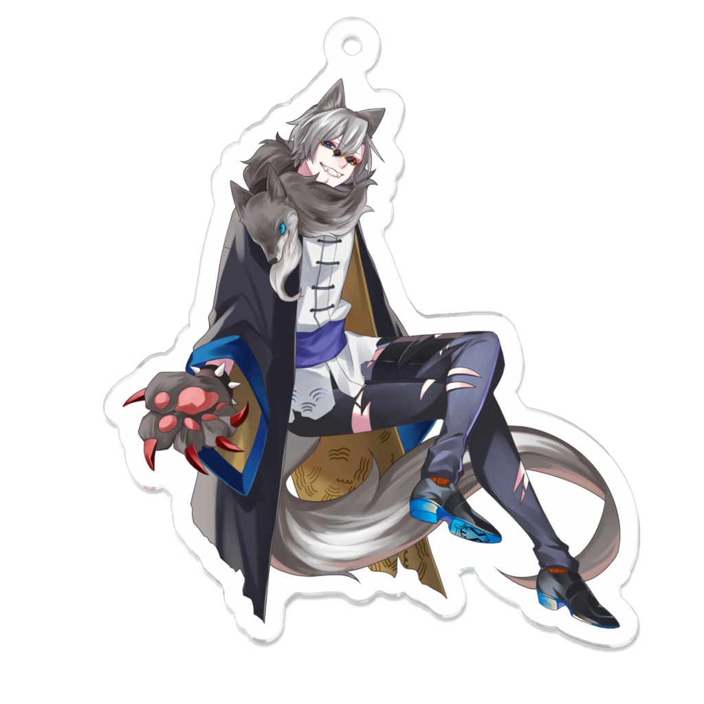 音森コウ/蒼波侠 ハロウィンアクリルキーホルダー