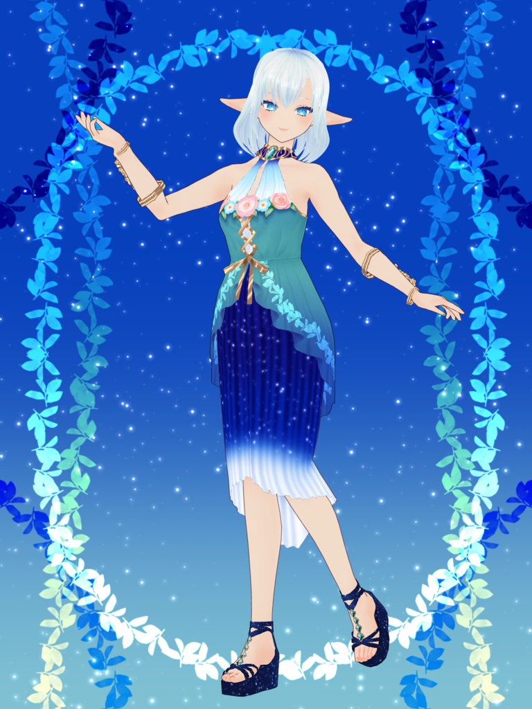 grass field-歌姫ドレス