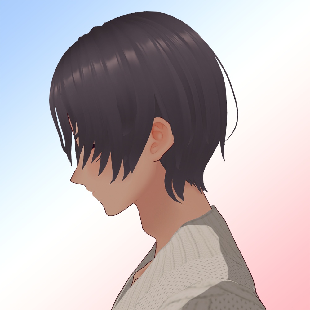 デフォルトスキンテクスチャ想定メイクセット #VRoid