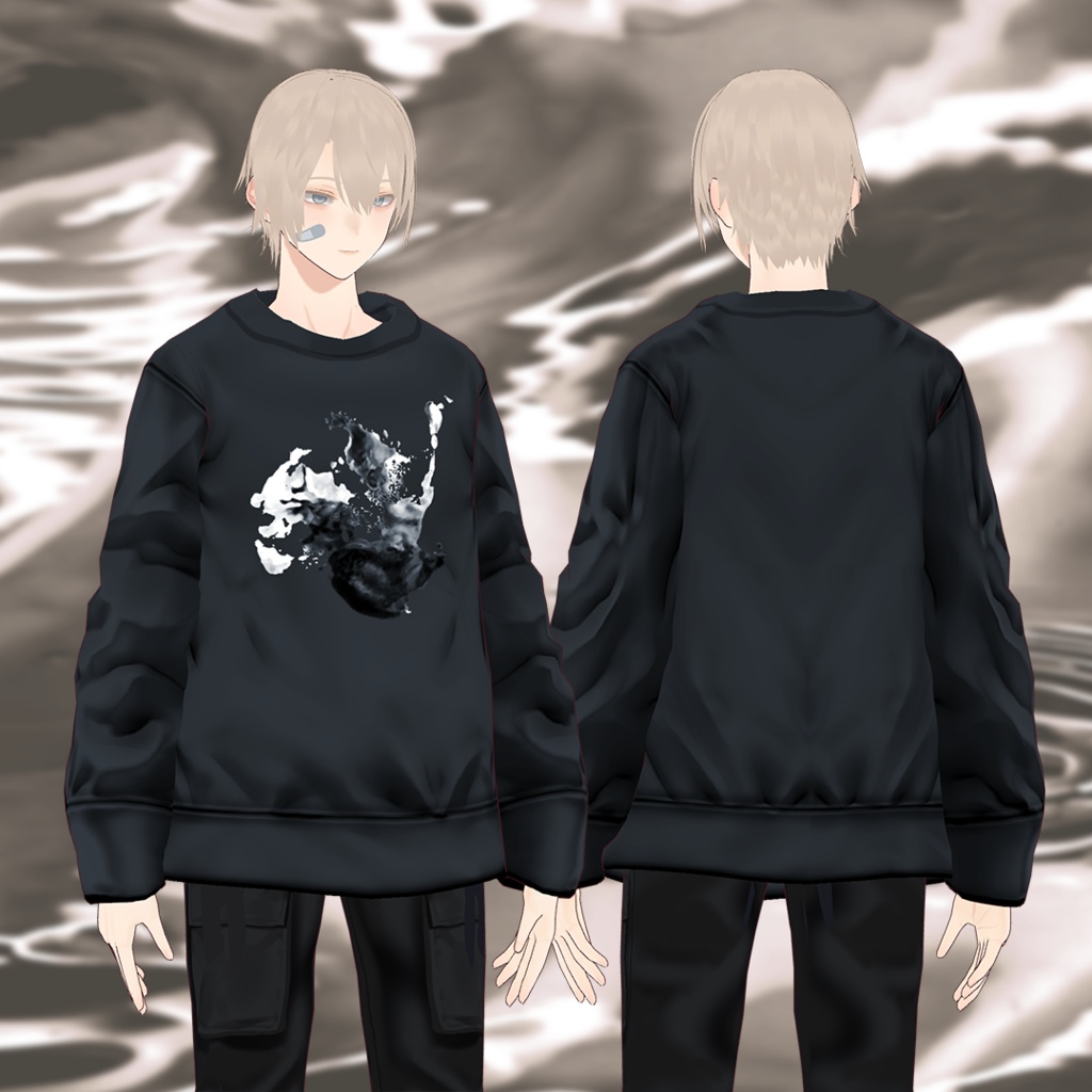 LIQUID-スウェット #VRoid