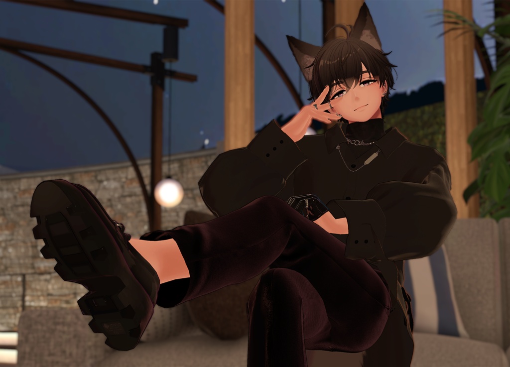 【MA対応】狛乃くんロコモーション&ポーズ集 Komano 24 pose & LocomotionLayer set Ver.1.4